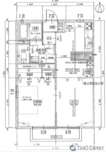 宇都宮市岩曽町貸アパート：間取図