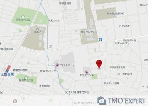 売地：宇都宮市江曽島本町